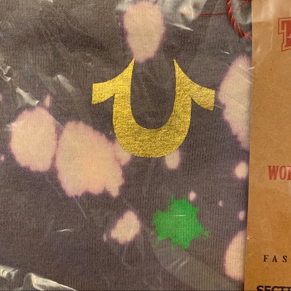 🌟HP🌟Authentic True Religion SplatterPaint Onesie - Picture 3 of 5